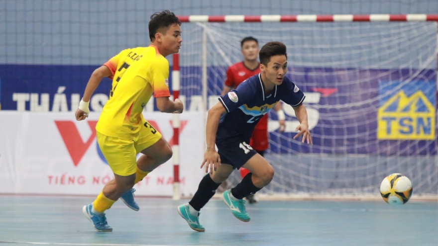 Kết quả Futsal HDBank VĐQG 2024 ngày 1/3: Thái Sơn Nam TP.HCM vươn lên đầu bảng